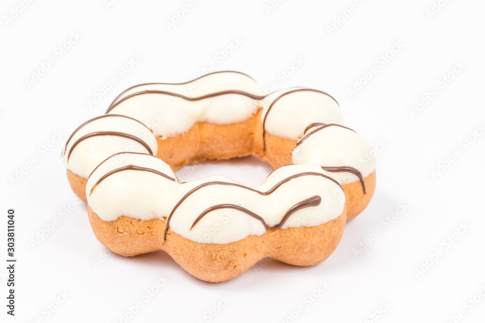 donut isolated on white background donut isolated on white background