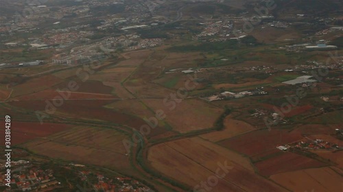 Aerial View of Lisbon city photo