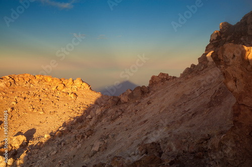 Sunrise on Teide photo