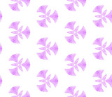 Violet purple vintage retro seamless pattern. Hand