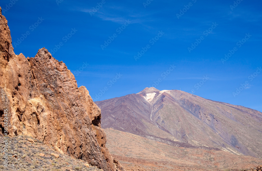 Tenerife,  former summit of the island Roques Garcia