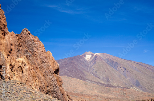 Tenerife, former summit of the island Roques Garcia