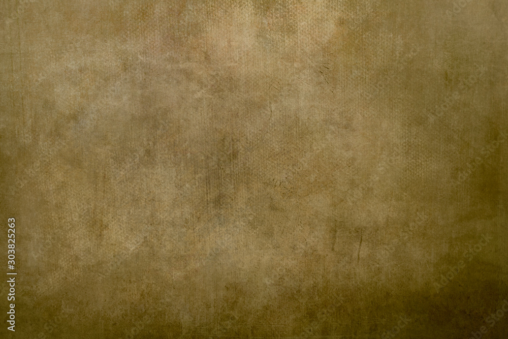 old golden canvas painting background