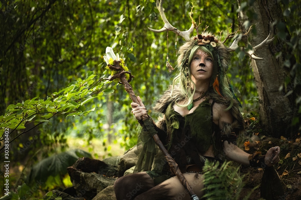 Spirit of the forest inside the woods Spirit of the forest inside the woods