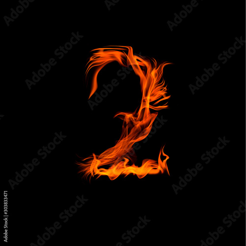 Fire number "2" © DECHA