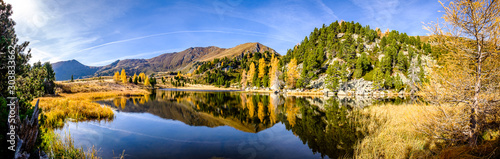 famous windeben lake at the nockmountains in austria © fottoo