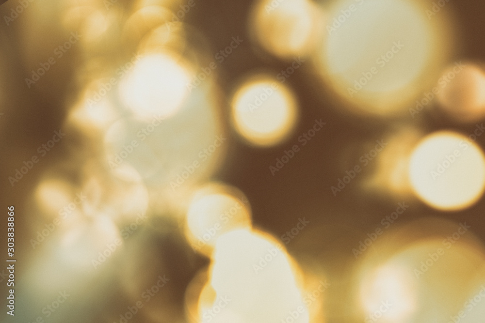 Fototapeta premium Festive background bokeh New Year, Christmas