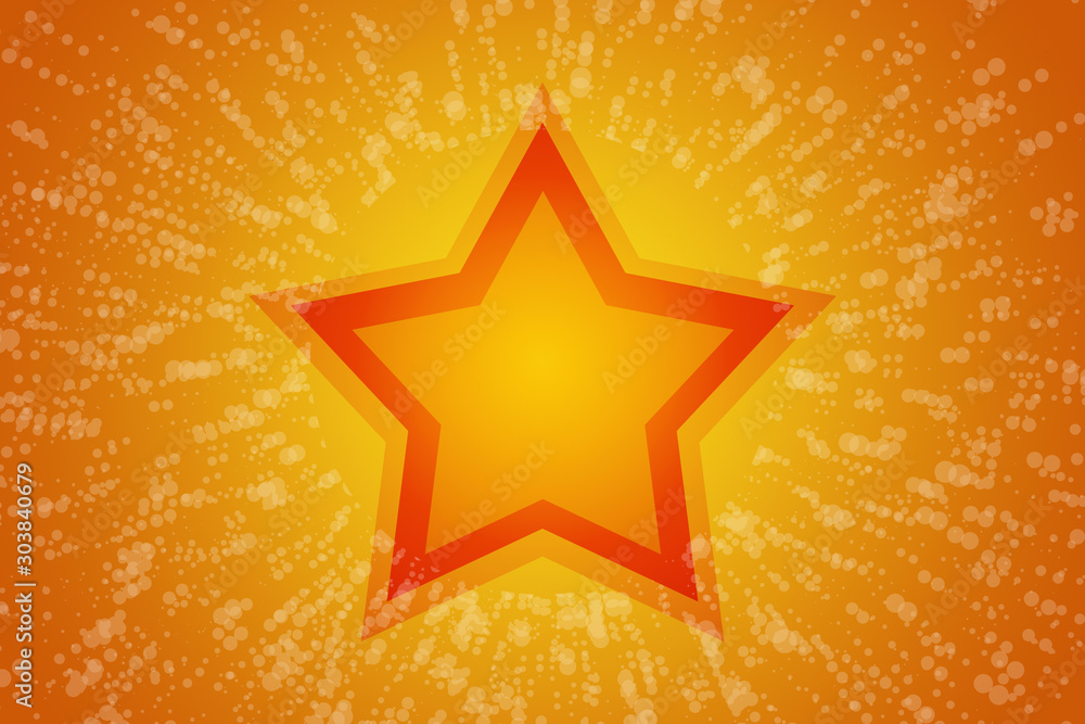 Fototapeta premium abstract, orange, illustration, design, wallpaper, red, pattern, light, color, yellow, wave, texture, art, graphic, fractal, backdrop, curve, colorful, line, flow, blue, backgrounds, concept, motion