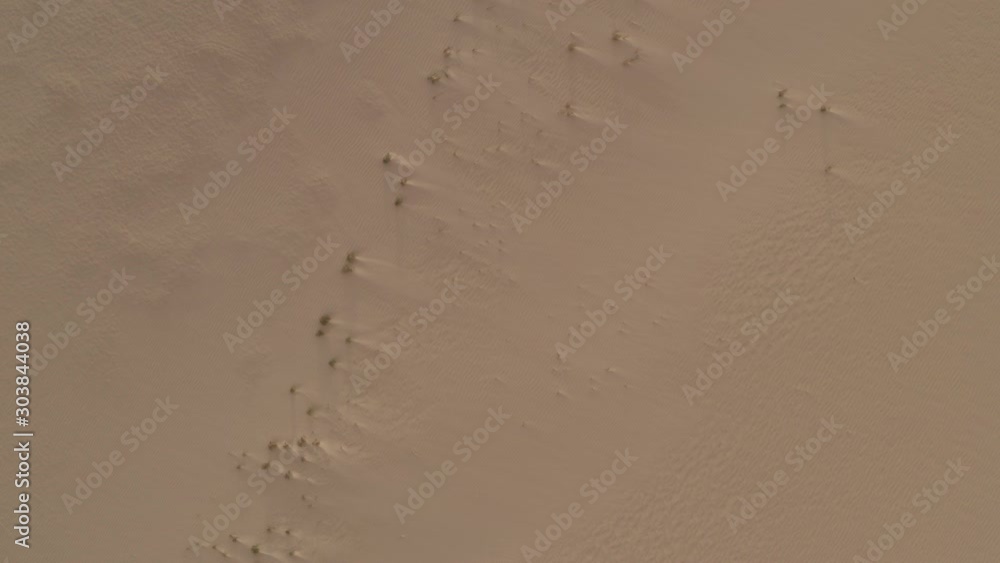 Sandy desert aerial background top down view of dunes Sandy desert aerial background top down view of dunes