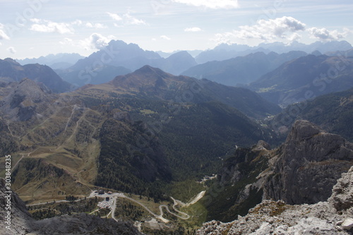 Wonderful mountain view by Rifugio Lagazuoi