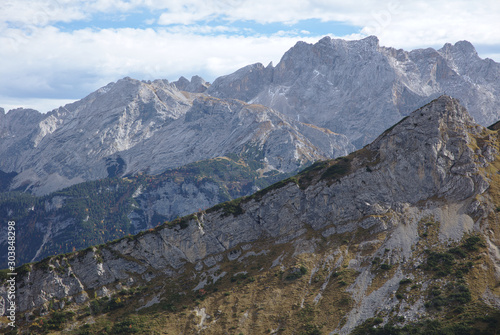 NB__9815 Steep face in mountain range