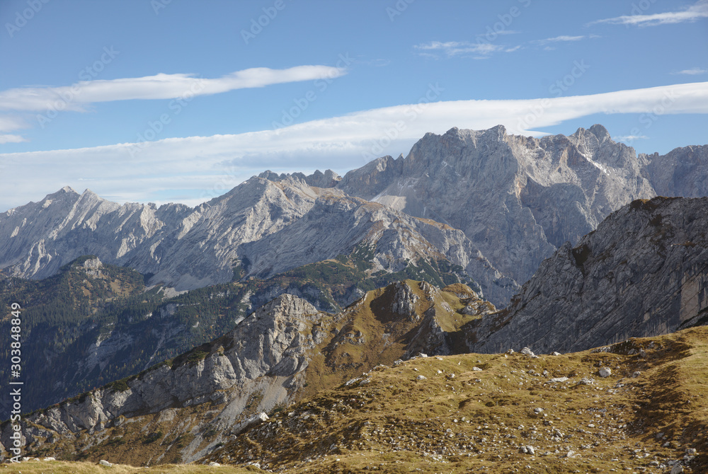NB__9846 Alpine mountain range in German Alps