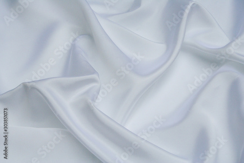 Luxury White Color Satin