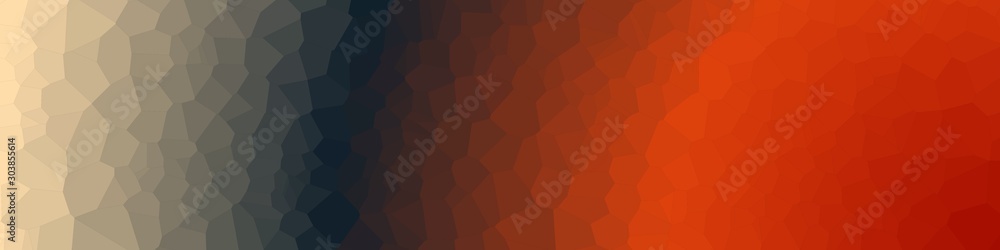 Fototapeta premium desert Color Abstract trianglify Generative Art background illustration