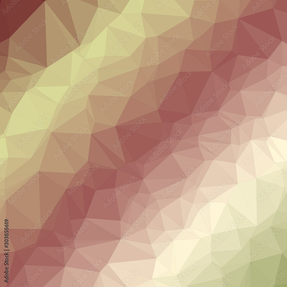 Obraz premium desert Color Abstract trianglify Generative Art background illustration