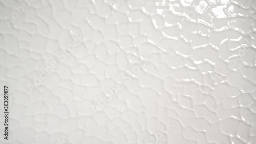 White ribbed structure porcelain background