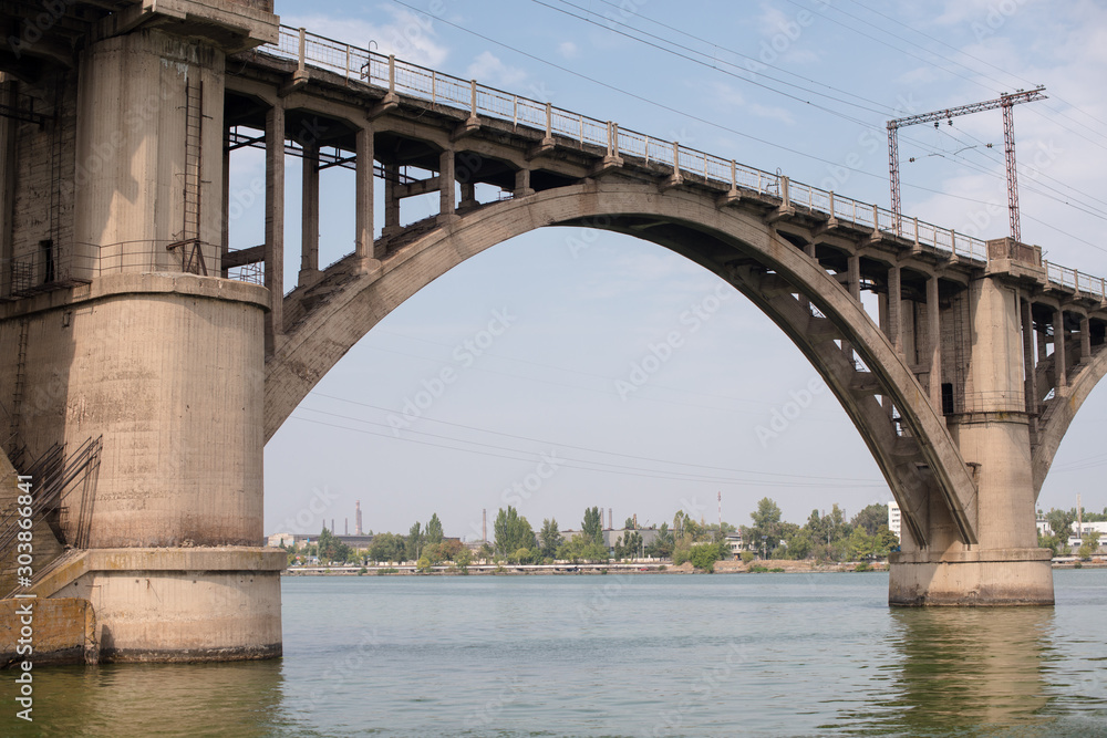 bridge over the river. old bridge bridge over the river. old bridge