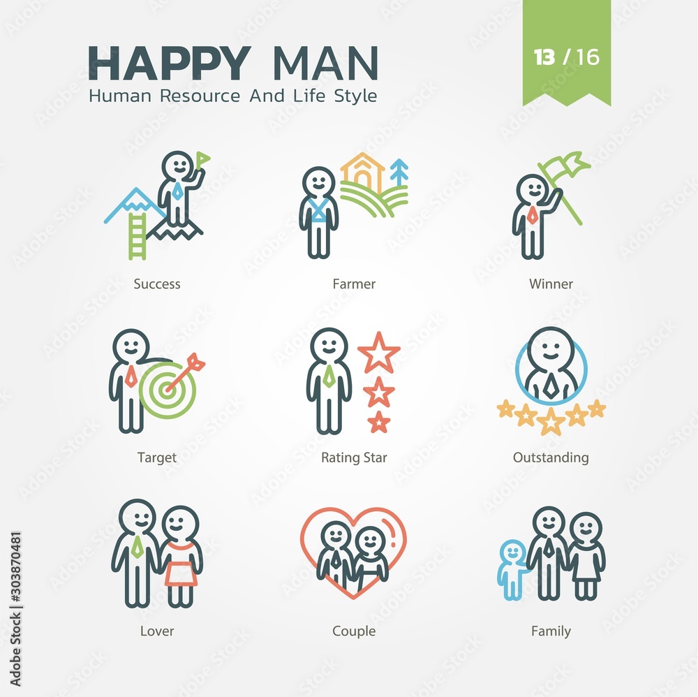 Happy Man - Human Resource And Lifestyle 13/16