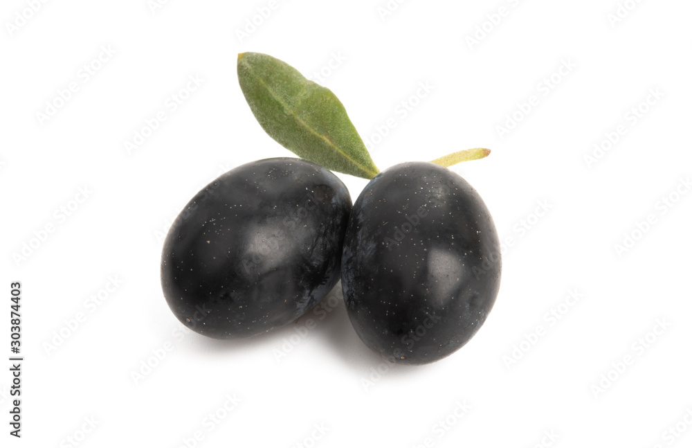 black olives isolated black olives isolated