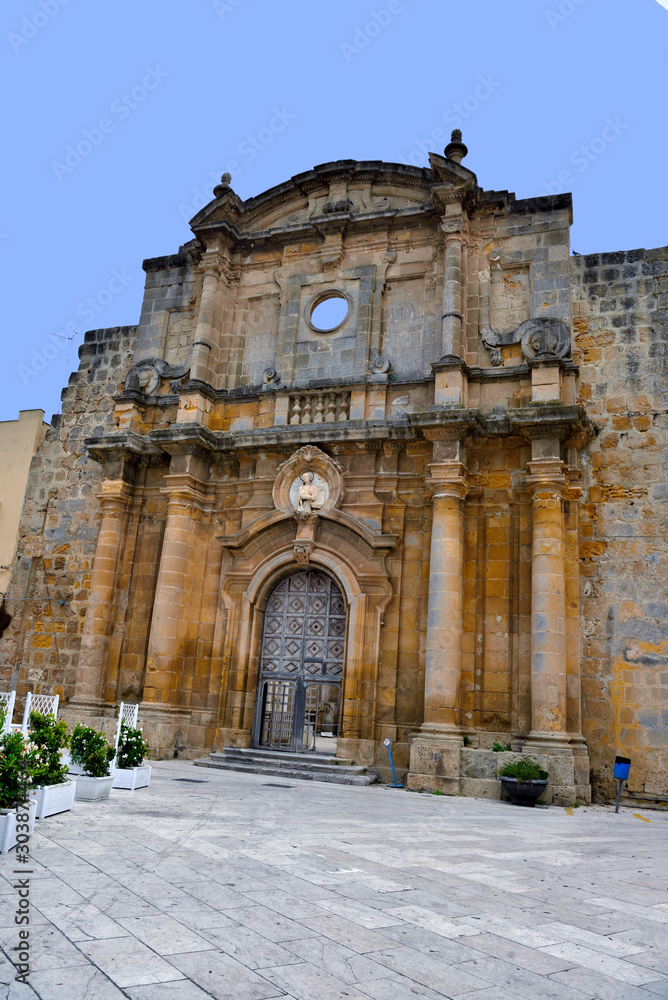 Φωτογραφία Ruins of the Church of Sant'Ignazio, mazara del vallo sicily italy