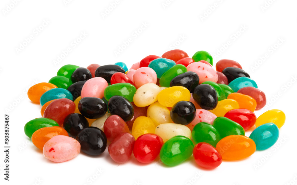 jelly beans isolated jelly beans isolated
