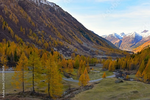 autumn landscape in Switzerland