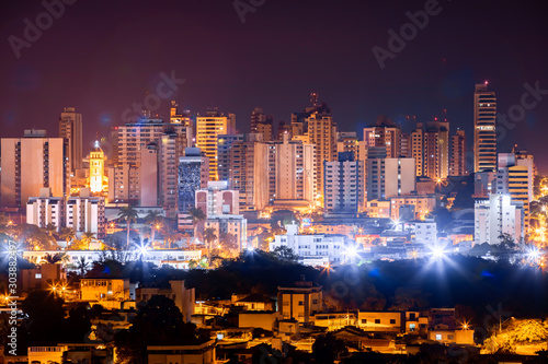 Vista Panorâmica de Divinópolis, Minas Gerais, Brasil photo