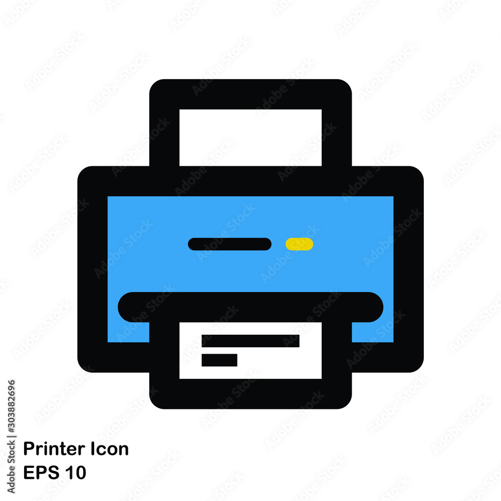 Printer icon design , color icon Printer icon design , color icon