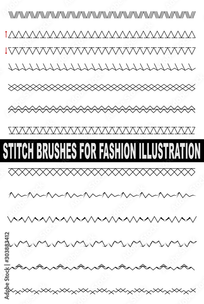 fashion brushes illustrator download