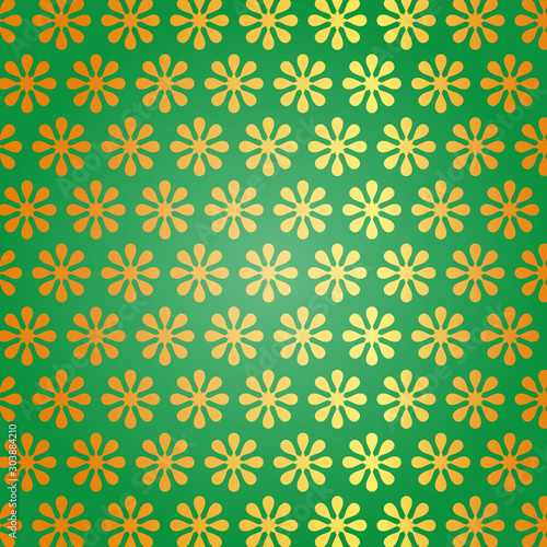 Seamless flower pattern with flowers.