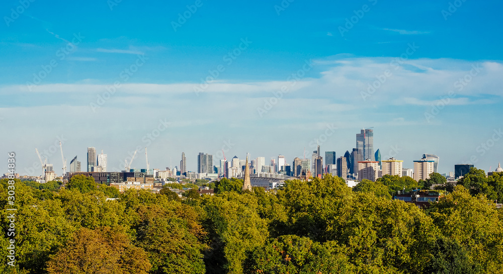 Φωτογραφία View of London skyline