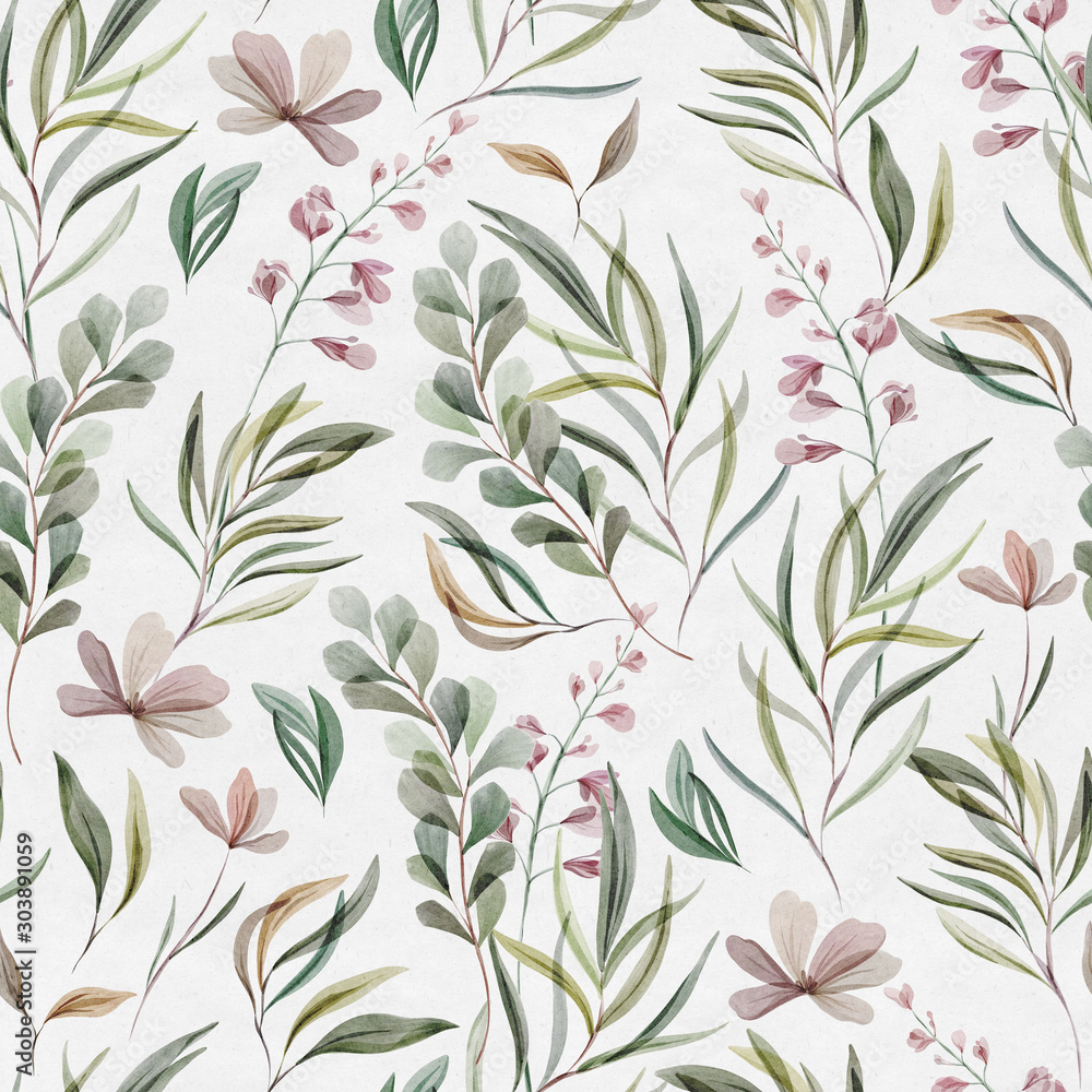 Pattern Flower Plant Leaf Pattern Flower Plant Leaf