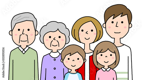家族　三世代