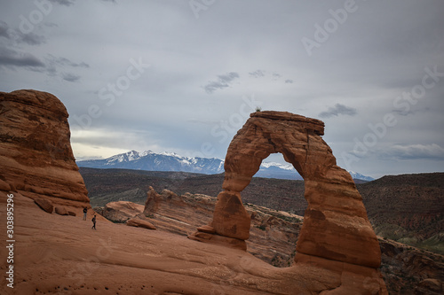 delicate arch in arches national park utah