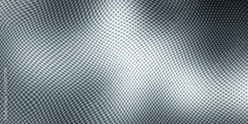 White and Gray halftone pattern with white line motion backdrop wallpaper. Clean Grey geometric background.