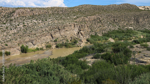 The Rio Grande seen from the Rio Grande Village Nature trail