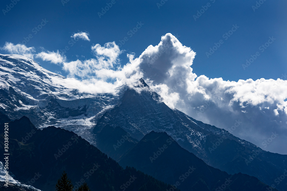 Obraz premium Highland of Alps at Chamonix, France.