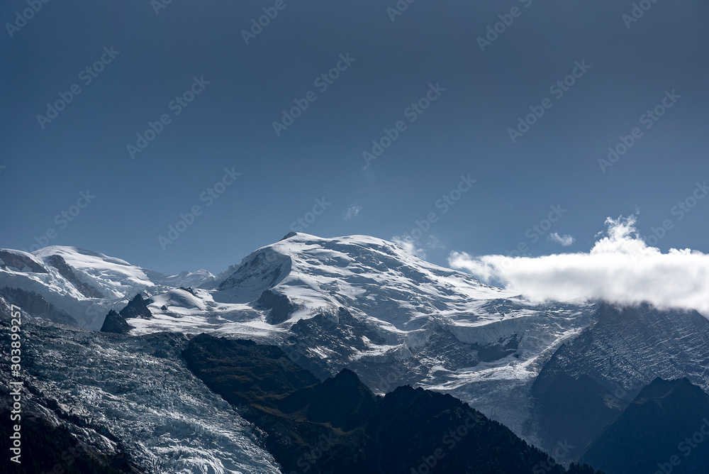 Highland of Alps at Chamonix, France.