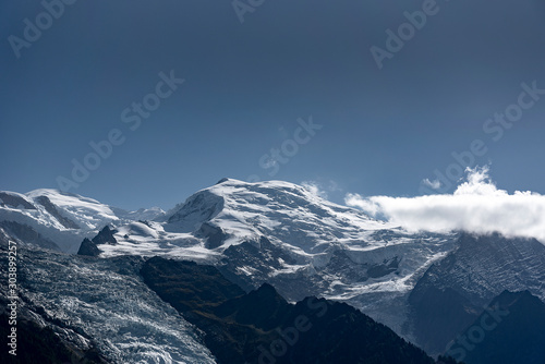 Highland of Alps at Chamonix, France.