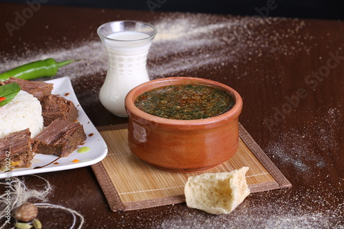 oriental food and main dish  