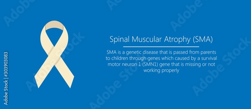 Spinal muscular atrophy SMA genetic disorder