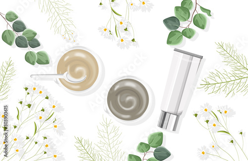 Organic body care products composition