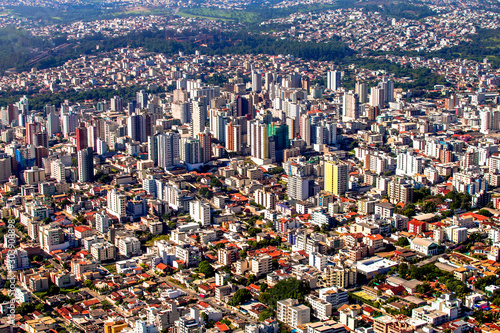 Photography Aerial view of Divinópolis, Minas Gerais State, Brazil
