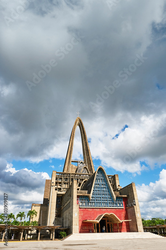 HIGUEY, DOMINICAN REPUBLIC April 4, 2015 Shrine of Our Lady of Altagracia Basilica Catedral Nuestra Senora de la Altagracia photo