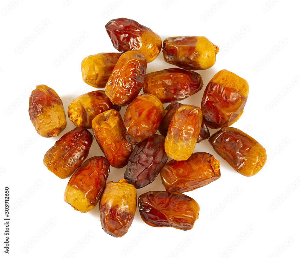 dates isolated on white background dates isolated on white background