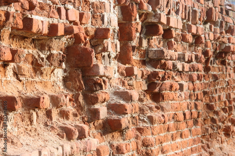Φωτογραφία The remains of the fence of the Kazan monastery in the city of Ryazan