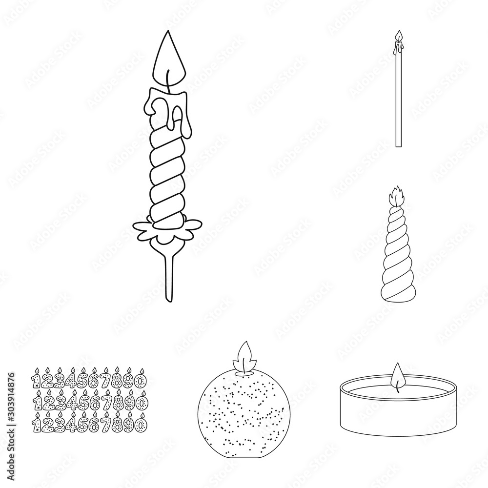 Fotografie Vector design of source and ceremony icon