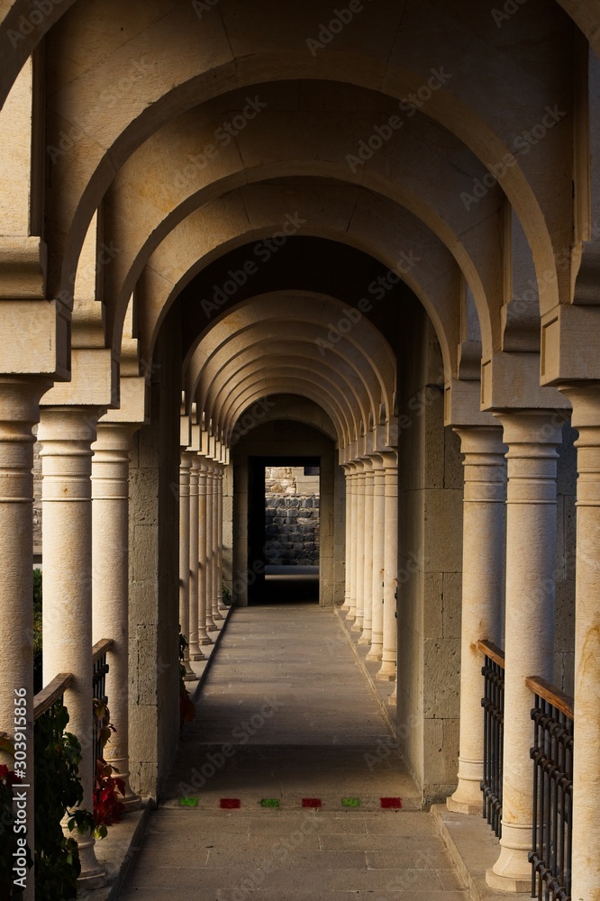 A beautiful archway passageway 