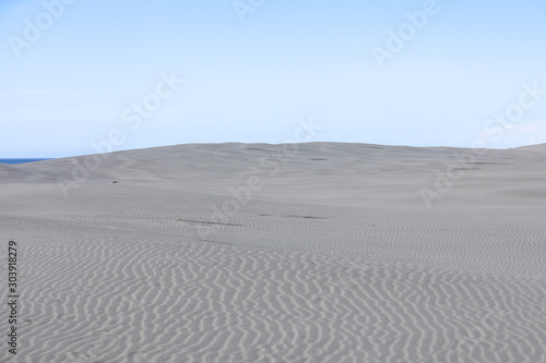 Strand Sanddüne Meer Farewell Spit in Neuseeland