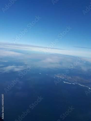 View from the plane - Norway 
